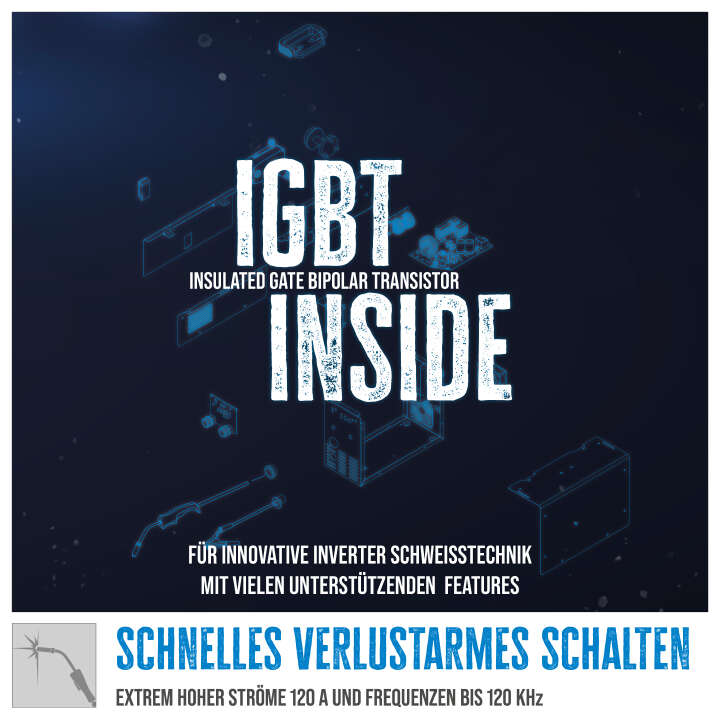 Güde Fülldraht-Schweißgerät SG 121 A-SYN